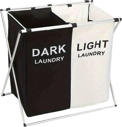 Bovista Laundry Bag - Wassorteerder 2 Vakken - Wassorteerder - Wasmand 2 Vakken - Laundry Basket