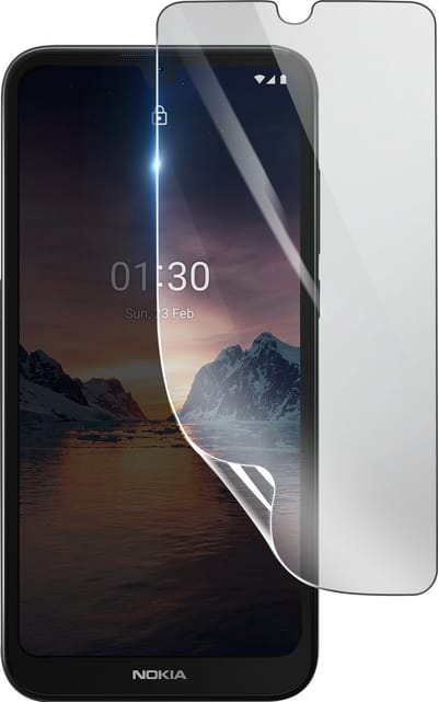 3mk, Geschikt voor Nokia 1.3, Schokbestendige Hydrogel Screenprotector, Transparant
