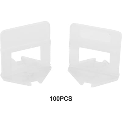 100 stuks/set Plastic Wegwerp Vloer Wand Keramische Tegel Nivelleringsclips Afstandhouders Tegelzetgereedschap(2,5 mm)