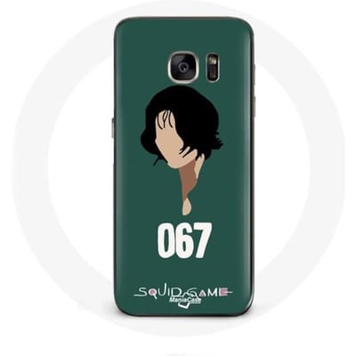 Samsung Galaxy S7 hoesje Inktvis Game Kang Sae Byeok Face
