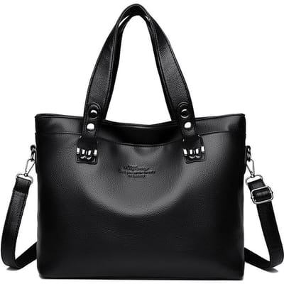 Nieuwe Tas Grote Capaciteit Tote Dames Tas Praktische Mode voor Middelbare Leeftijd Moeder Eén-schouder Dames Crossbody Tas black