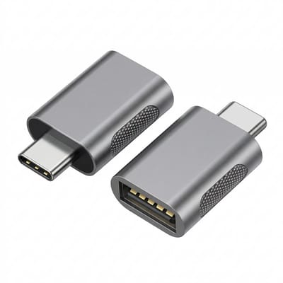 Nereb - USB C naar USB A Adapter - USB C naar USB Adapter - USB C naar USB A Converter met USB A Female Poort