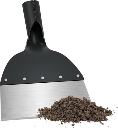Multifunctionele Tuingereedschappen van Staal, 21 cm Schep voor Onkruid en Schoonmaak in de Tuin