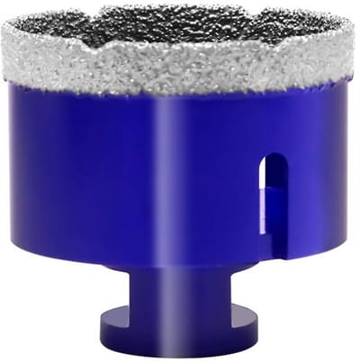 Diamant Gatenzaag 65mm voor Tegels, Porselein, Keramiek en Glas - Vacuümgesoldeerde Boorkroon met M14 Schroefdraad