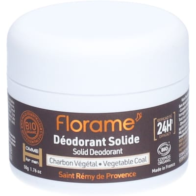 Florame Plantaardige Houtskool Deodorant voor Mannen 50