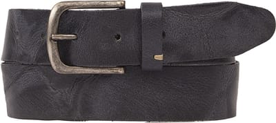 Presly & Sun Heren - Leren riem - Blauw - 85cm