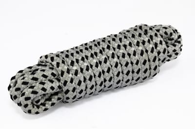 Hollex Landvast Poly 14mm 6m Wit/Zwart - 16str