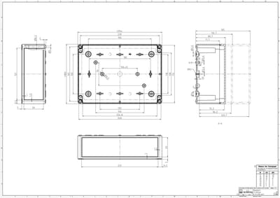 Spelsberg TK PS 2518-16-o 10940801 Universele behuizing 254 x 180 x 165 Kunststof Grijs 1 stuk(s)