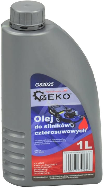 GEKO Olie voor viertaktmotoren - mineraal - 1 liter - tuinmachines