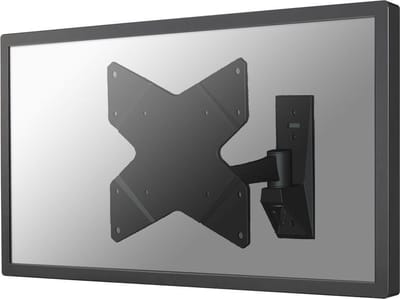 Neomounts FPMA-W825 is een wandsteun met 2 draaipunten voor flat screens t/m 40"
