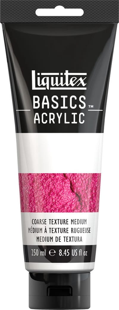 Liquitex Basics Coarse Texture Medium 250 ml Tube – Acrylgel voor structuur & 3D-effecten - Coarse Texture Gel