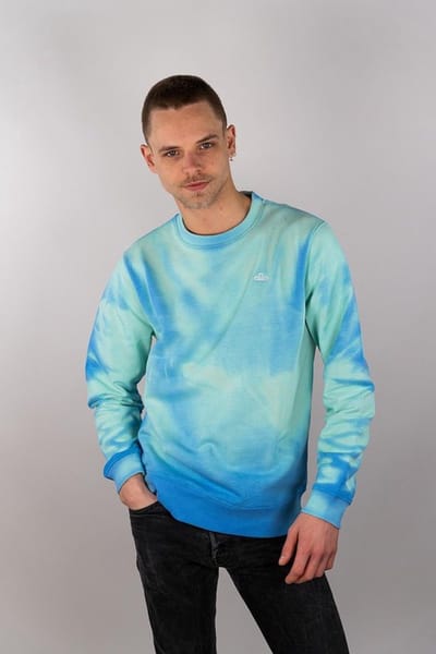 Sea'sons Trui Kleurveranderend Sweater Blue Mint Mannen Maat - L (SEASONS - Kleur veranderend)