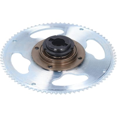 25H 80 Tanden Crankstel met Vrijloop Connector Set Accessoire voor Elektrische Fietsen Modificatie