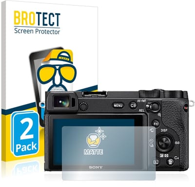 BROTECT - Screenprotector voor Sony Alpha 6600 - Folie Beschermfolie matte 2 Stuks