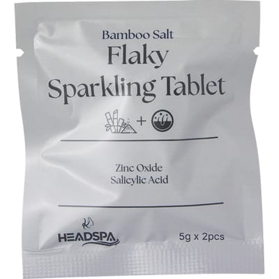 K-HeadSpa Bamboo Salt Flaky Sparkling Tablet for showerhead 2st