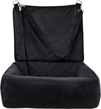 Autostoel Huisdieren - Reis Zitje - Veilig Reizen - Trillingsdempend - 61 x 51 x 51 cm - Zwart