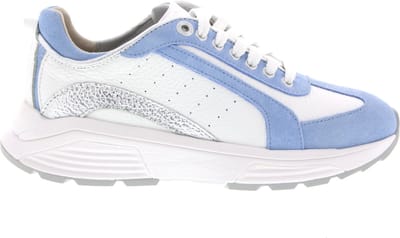 Dames Veterschoenen Xsensible Bailey Light Blue Combi G Lichtblauw - Maat 37
