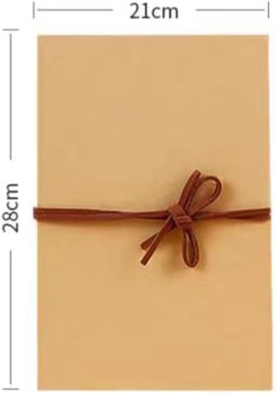 Vouwbaar Fotoalbum A4 voor Foto's en Herinneringen, Handgemaakt DIY met Zwarte Pagina's (21 x 28 cm)