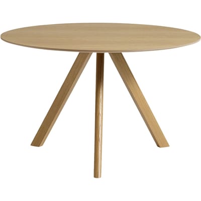 HAY Copenhague CPH20 tafel - vernis op waterbasis - Ø 120 cm