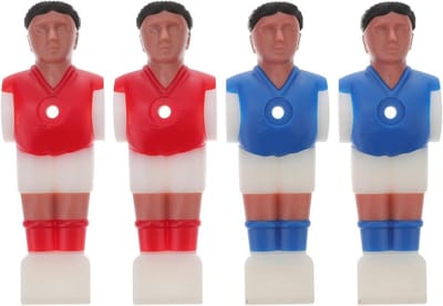 Tafelvoetbalpoppetjes Set (Rood en Blauw) voor Standaard Kicker Tafels