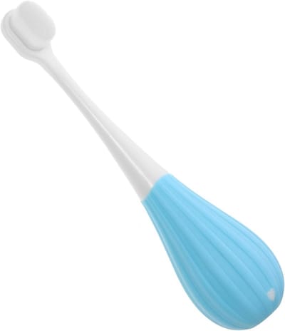 Kinder Tandenborstel - Zachte Borstel - Mondverzorging - Schattig Ontwerp - 13 cm - Blauw