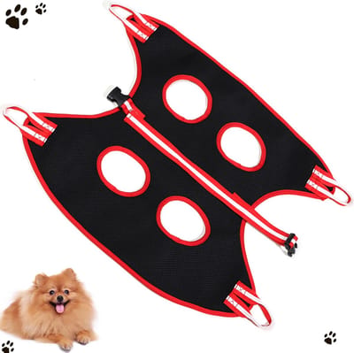 Huisdier Hangmat Helper, Grooming Hangmat Het Trimmen Van Nagels, Hond Grooming Harness Huisdierenverzorging Hangmat Kit Restraint Bag Voor Pet Kat Grooming Bag Kat Badtas Hondenhangmat, （L）