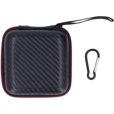 Mini Actiecamera Draagtas Waterdicht Schokabsorptie Camerabescherming Opbergtas black