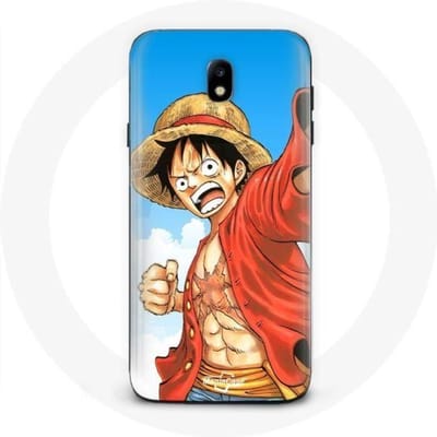 Hoesje Samsung Galaxy J3 2017 Manga Een stuk Luffy Anime cartoon