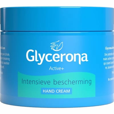 Glycerona Handcrème Active+ - 2 x 150 ml - Voordeelverpakking