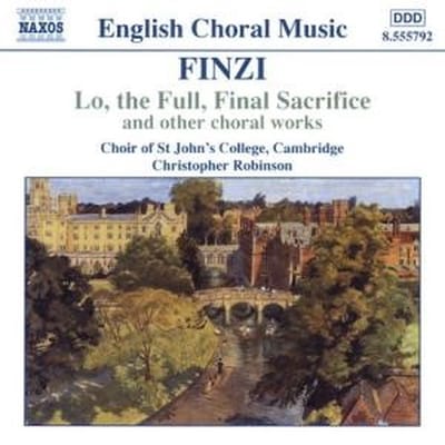 Choir Of St. John's College Cambridge, Christopher Robinson - Finzi: Choral Music (CD)