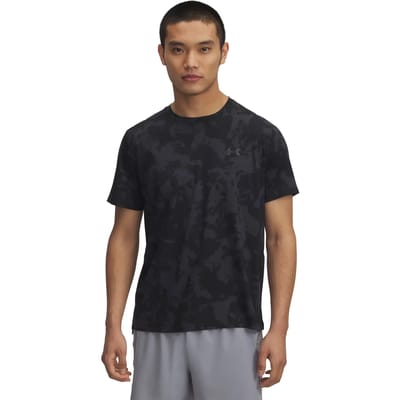Under Armour Sportshirt Launch Elite Prt T-Shirt 1389804 Gray 017-S (US SM)