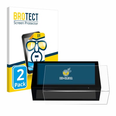 BROTECT - Screenprotector voor Peugeot 308 2022 Infotainment System 10" - Folie Beschermfolie transparant 2 Stuks