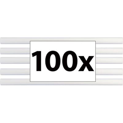 TOOLCRAFT TO-8997033 Lijmstick Ø 11 mm x (L) 200 mm Transparant 2 kg 100 stuk(s)