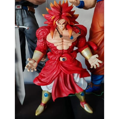 Super Four Broly JT Studio Zelfde Stijl Model Standbeeld Dragon Ball Z kan bewegen 30cm/11.91Inch PVC Verzamelfiguur Speelgoed Cadeaus With box