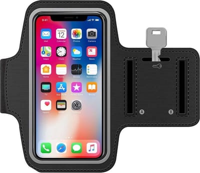 FoneTex Waterdichte Hardloop Telefoonhouder - Reflecterend - Model FT-SA01- Sportarmband Telefoon - Hardloop Armband Telefoon