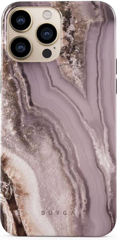 BURGA Telefoonhoesje voor iPhone 13 PRO - Schokbestendige Hardcase Hoesje - Golden Taupe