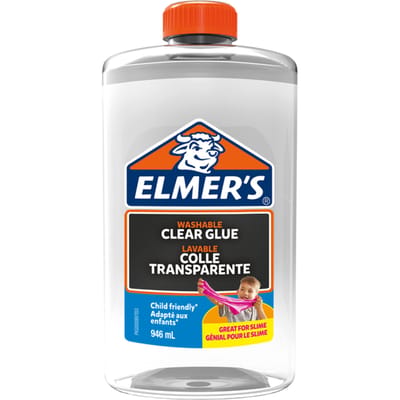 Elmer's kleurloze PVA-lijm | 946 ml | Uitwasbaar en kindvriendelijk | Geweldig voor het maken van slijm en om mee te knutselen