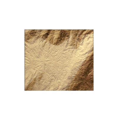 Bladgoudmetaal, 6 vellen van 140 x 140 mm, voor metaaleffecten, voor het verfijnen van doe-het-zelfprojecten
