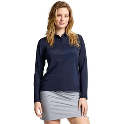 Slam Ws Tech Pique Polo Ls - Sportswear - Vrouwen