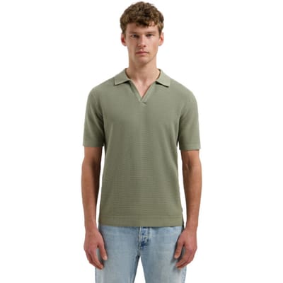 Dstrezzed Kostas Polo Polo's & T-shirts Heren - Polo shirt - Khaki - Maat XL