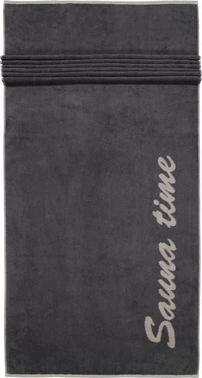 Cawö saunalaken 449 (80x200, antraciet)