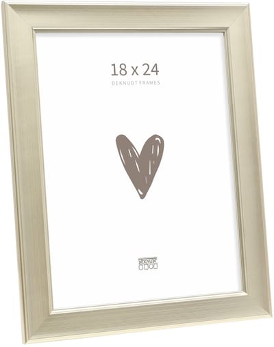 Deknudt Frames fotolijst S244D1 - zilverkleur - voor foto 18x24 cm