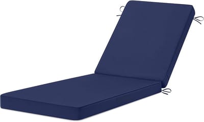 Chaise Loungekussens voor Buiten - Driedubbel Waterdicht & Verstelbare Banden