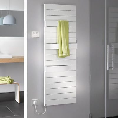 Kermi Tabeo-E bathroom radiator 60 x 10.1 x 175.7 cm incl. electric set WFS left TBE101800602EXK