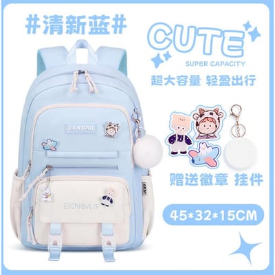 Sac à dos scolaire pour filles Mode Sacs d'école Sac à dos pour adolescent Sac à dos de voyage décontracté Sac à livres Sac d'école pour enfants Imperméable