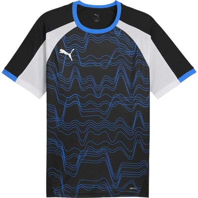 Puma Lichtgewicht T-shirt met opdruk uit de Individualliga voor heren (Zwart)