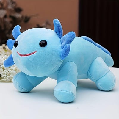 30cm Axolotl Pluche Speelgoed Zacht Schattig Axolotl Knuffeldier Pluche Kussen Voor Verjaardagen Cadeau 30cm blauw