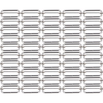 Verstelgesp IJzeren Trekkern Verstelkoord Gesp Riem Tas Riemgesp Decoratieve Accessoires2.8x38x15mm gray