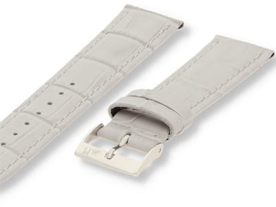 Morellato PMX026BOLLE IG Horlogebandje - Leer - Beige - 20 mm