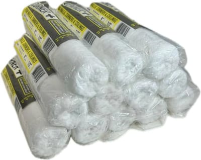 Rolbescherming Microvezel voor Aangrenzende Muren en Plafonds - 9 x 1/2 inch, Verpakking van 12 Stuks